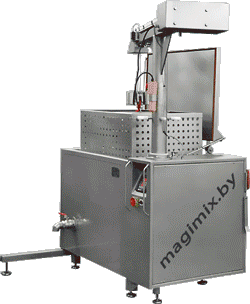 котел с подъёмником корзины