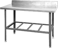 Стол производственный с полкой